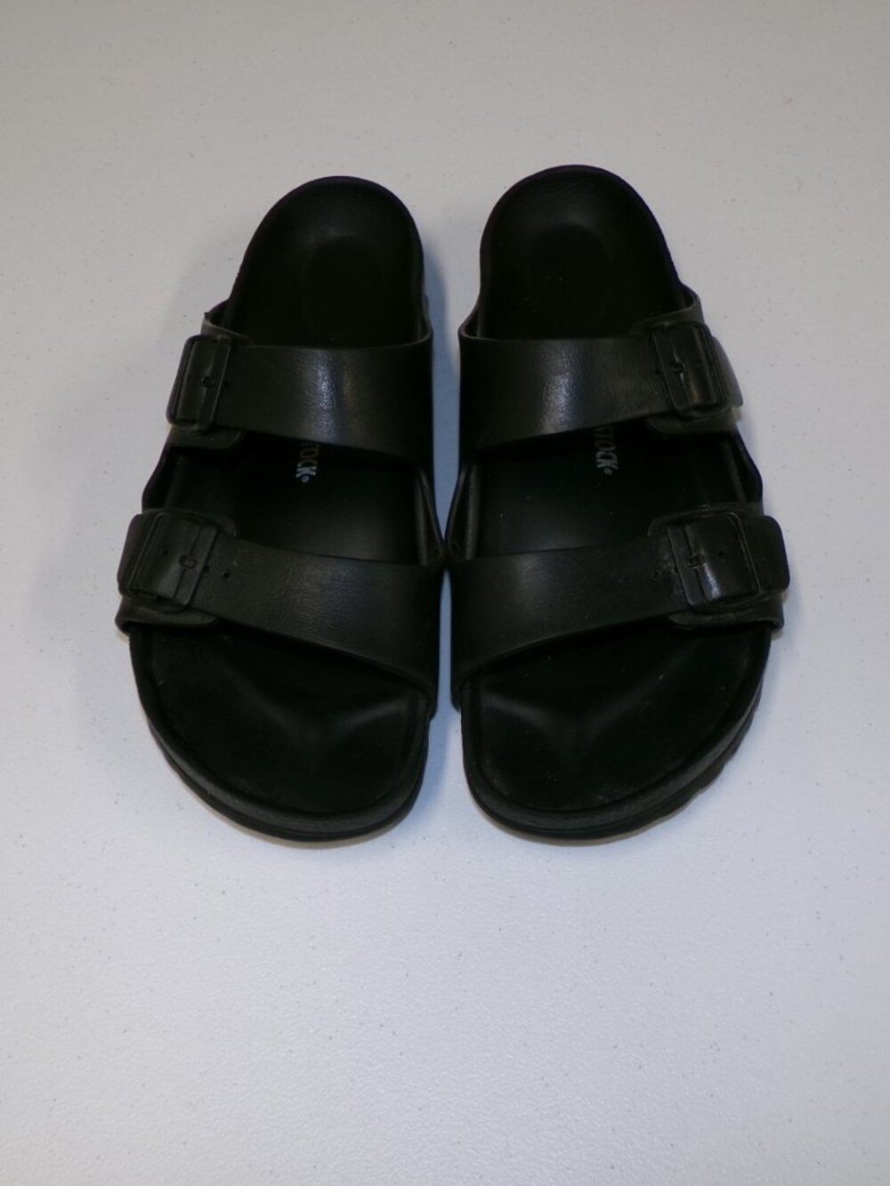 BIRKENSTOCK Men's Black Arizona Eva Sandals Slides Slip Ons Size 12 Reg Width